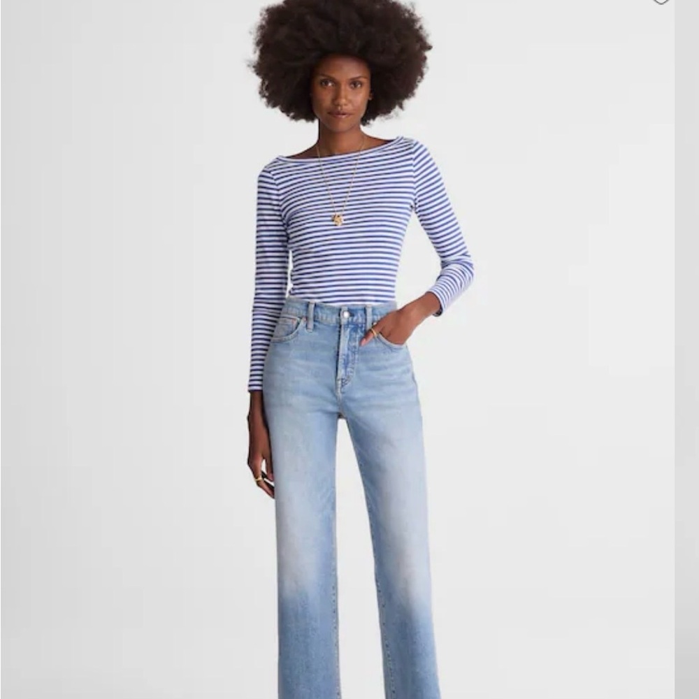 Ladies Madewell The Perfect Vintage Straight Jean Sz 29